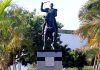 La enigmática estatua ecuestre del general Jacinto Lara