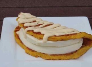 Crema casera para las cachapas