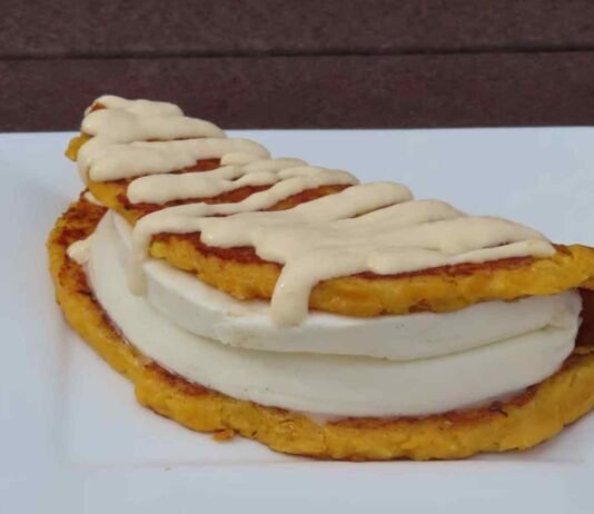 Crema casera para las cachapas