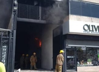 Bomberos de Iribarren controlaron incendio en el este de Barquisimeto