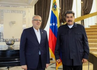 Irán y Venezuela fortalecen acuerdos suscritos en área de hidrocarburos