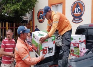 Envían 40 toneladas de insumos a estados afectados por lluvias