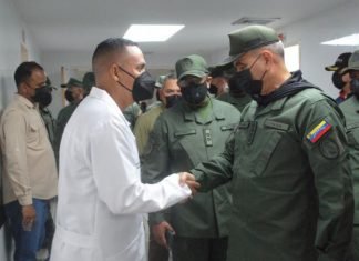 Ministro de la Defensa entregó rehabilitado y con insumos el Hospital Militar de El Ujano en Lara