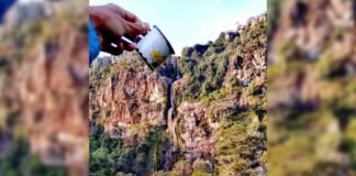 La mágica Cascada El Vino