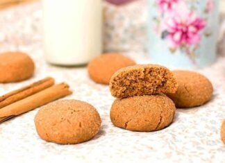 Receta de galletas de canela