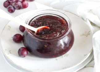 Receta de mermelada de uva