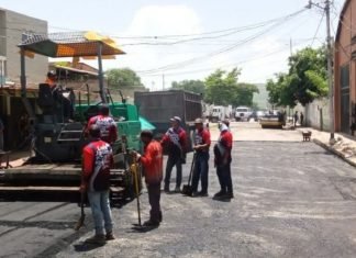 Rehabilitarán vías y 55 luminarias en comunidad Simón Rodríguez de Iribarren