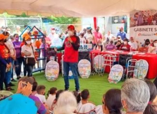 Benefician a 1500 familias en José Gregorio Bastidas y El Ujano de Iribarren