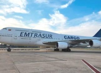 Irán pide a Argentina permitir salida de iraníes de avión venezolano