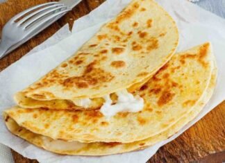 Receta de quesadillas