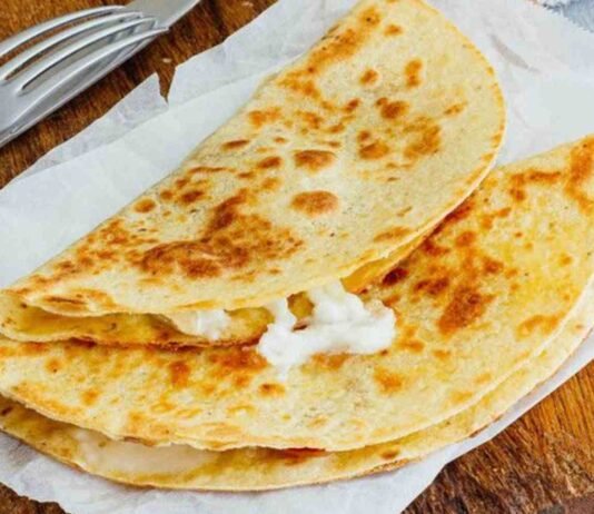 Receta de quesadillas