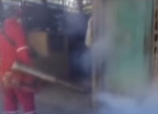 Fumigaron 218 casas en sector Moroturo contra la malaria