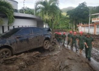 FANB articula planes de contingencia para atender afectados en El Castaño