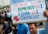 Exigen respeto a contrataciones colectivas y derecho al salario digno