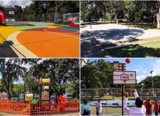 Entregan recuperada plaza José Ángel Álamo en Iribarren