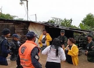 Sistema Gestión de Riesgos de Lara atiende a 90 familias afectadas por lluvias en Simón Planas