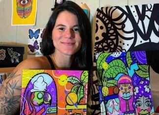 Venezolana utiliza su arte para ayudar a Aragua