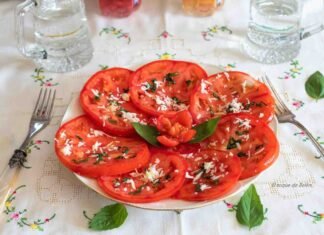 Carpaccio de tomate