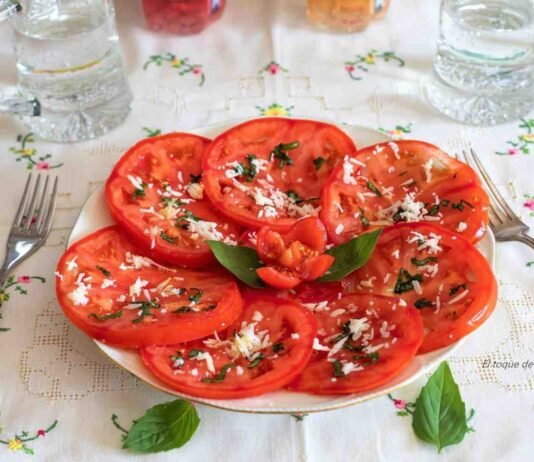 Carpaccio de tomate