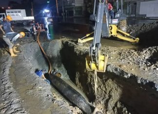 Hidrolara reparó fuga de agua potable en la Avenida Vargas de Barquisimeto