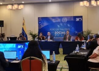 OIT gobierno nacional y centrales obreras inician Foro de Diálogo Social en Margarita
