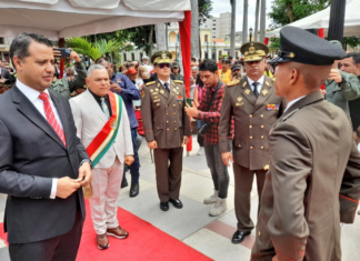 Realizan actos conmemorativos del 19 de Abril en Lara