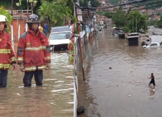 Lluvias del fin de semana dejaron unas 560 viviendas anegadas en el país