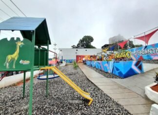 Entregan vía rehabilitada con parque deportivo y recreacional en la Cuesta Lara