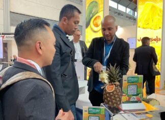 Presentan potencialidades frutícolas de Iribarren en Feria Internacional Macfrut 2023