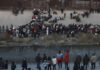 Miles de migrantes llegan a la frontera sur de México ante el fin del Título 42