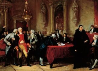 En 1810 llegan a EE. UU diplomáticos del nuevo gobierno de Venezuela