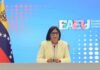 Rodríguez cuestionó «los intentos de excluir a Venezuela de la ecuación energética mundial»