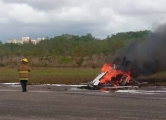Dos fallecidos deja siniestro aéreo en aeropuerto de Maturín