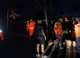 Sistema de Gestión de Riesgos atendió afectaciones por lluvias y fuertes vientos en Iribarren y Palavecino