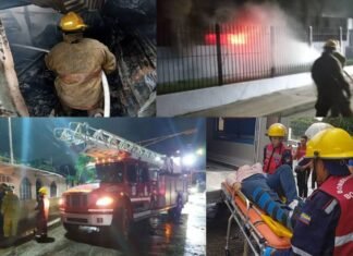 Bomberos de Iribarren efectuó 2163 servicios en el mes de Julio