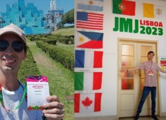 Larense Álvaro Niño en JMJ: «estamos aquí para continuar el amor a Jesucristo a través de las artes»