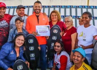 Entregan 550 luminarias LED a diferentes comunidades en Iribarren