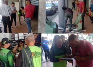 Imaubar ejecuta jornadas de fiscalización ambiental y sanciona «Basurongos» en Iribarren