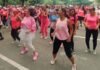 Más de 220 personas participaron en caminata del día de lucha contra cáncer de mama en Iribarren