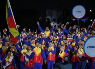 Venezuela presente en ceremonia de Inauguración XIX Juegos Panamericanos en Chile