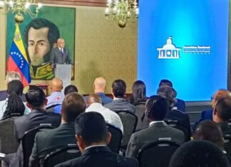 Rodríguez pide al cuerpo diplomático no inmiscuirse en asuntos internos del país