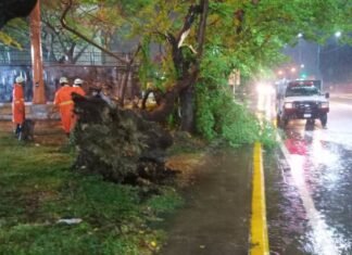 Las lluvias generaron desbordamientos de quebradas en Barquisimeto