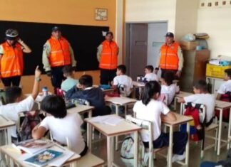 Plan Nacional «El Policía va a a la Escuela» ha llegado a más de 725 estudiantes en Iribarren