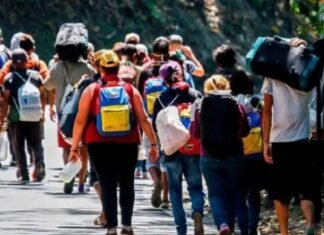 Se agudiza llegada de migrantes venezolanos a la frontera sur de México