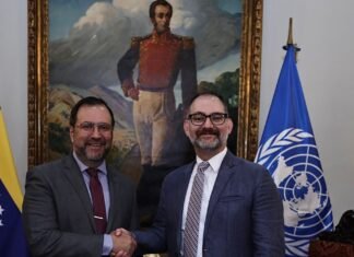 Canciller recibió en Caracas al relator de la ONU sobre alimentación