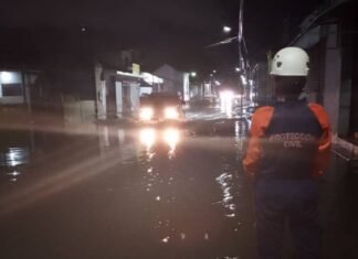 Sistema de Gestión de Riesgo desplegado por emergencias debido a fuertes lluvias registradas en Lara