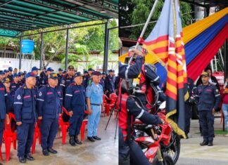 Conmemoran 71 años de la Primera Guardia del Cuerpo de Bomberos de Iribarren