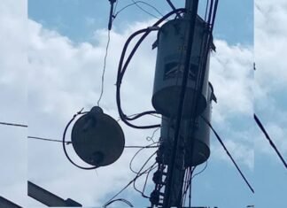 Afectadas 76 familias tras explosión de transformador en Agua Viva