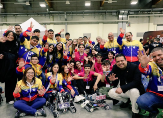 Venezuela alcanza segundo lugar en diseño robótico en Italia