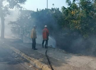Sistema Regional de Gestión de Riesgo controla incendios forestales en parques nacionales de Lara